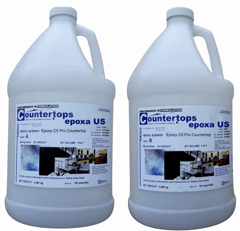 Epoxy C5 Pro Countertop (2 to 1 by Volume mix)