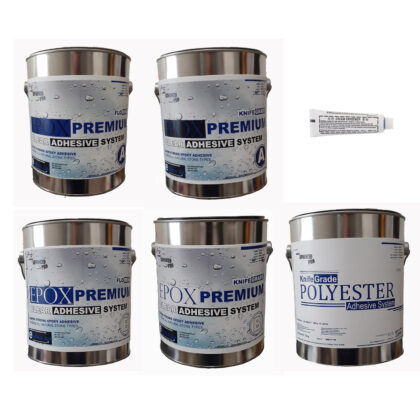 Epoxy and Polyester Stone Adhesive